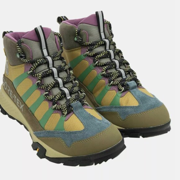 NEW Timberland Garrison Trail GTX MID Hiker Trail - Beeline Blue Suede - Picture 5 of 8